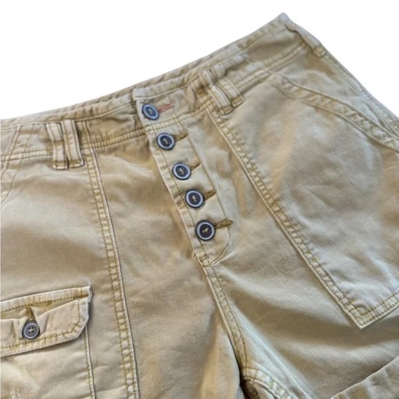 Pilcro - Anthropologie the Wanderer Cargo Button Fly Shorts Sz 30 - Picture 5 of 8
